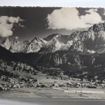 AK Ehrwald mit Miermingerberge 2759 m 1958 gebraucht #PH256