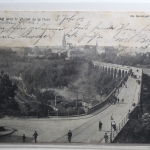 AK Luxemburg avec le Viaduc de la Gare 1905 gebraucht #PH314