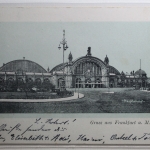 AK Frankfurt am Main Hauptbahnhof 1906 gebraucht #PH301