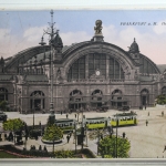 AK Frankfurt am Main Hauptbahnhof 1929 gebraucht #PH334