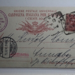 AK Venedig Stadtansicht 1898 gebraucht #PH413