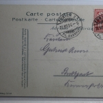 AK Züricher-See aus der Vogelschau 1904 gebraucht #PH410