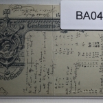Portgual auf Postkarte als Mischfrankatur gelaufen #BA040