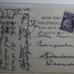 Portgual auf Postkarte als Einzelfrankatur gelaufen #BA055