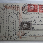 Portgual auf Postkarte als Mehrfachfrankatur gelaufen #BA049