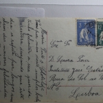 Portgual auf Postkarte als Mischfrankatur gelaufen #BA033