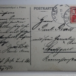 AK Luzern Schweizerhofquai u. Pilatus 1911 gebraucht #PH426