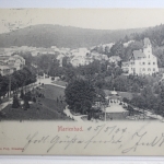 AK Marienbad Ortsansicht 1904 gebraucht #PH421