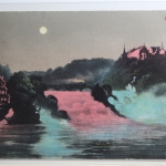 AK Rheinfall 1914 gebraucht #PH439