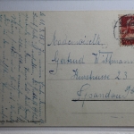 AK Neuchâtel Le Jardin du Sor 1915 gebraucht #PH456