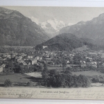 AK Interlaken und Jungfrau 1903 gebraucht #PH454
