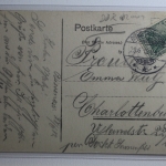 AK Ostsee Gruß von den Eisbergen der Ostsee 1912 gebraucht #PH509