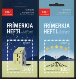 Island Markenheftchen mit 1244-1245 postfrisch Cept #HO996