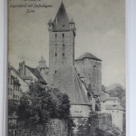AK Nürnberg Luginsland mit fünfeckigem Turm ungebraucht #PH514