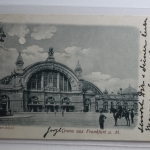 AK Frankfurt am Main Hauptbahnhof 1898 gebraucht #PH532