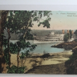 AK USA From Flirtation Walk West Point, N.Y. 1926 gebraucht #PH633