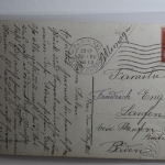 AK Frankreich Grußkarte 1913 gebraucht #PH591