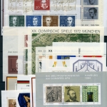 Bund Lot mit Block 2 - 53 + 2 KB postfrisch #IF328