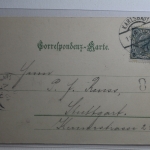 AK Karlsbad Blick von Findlater's nach Cafe Kaiserpark 1904 gebraucht #PH654