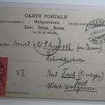 AK Luzern Bahnhof, Post u. Pilatus 1900 gebraucht #PH724