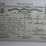 AK Schweiz Künstlerkarte (Emy Fenner) Bundesfeier 1926 ungebraucht #PH722