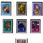 Liechtenstein Jahrgang 1976-79 postfrisch auf Safe Vordruck #HL036