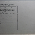 AK Amsterdam Rondvaart - P- Kooij, Rokin ungebraucht #PH747