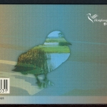 HongKong-China Markenheftchen mit 958-61 postfrisch Zugvögel #HU174