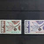 Monaco 810-811 postfrisch Cept #UA097