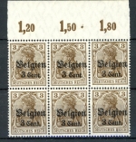 Dt. Bes. WK I LP Belgien 11 a I/III P OR postfrisch geprüft Hey #HU207