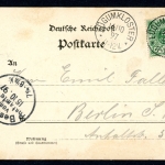 AK Lügumkloster, Nordschleswig - Dänemark Kaiser Denkmal, Kirche 1897 gebraucht #HU284