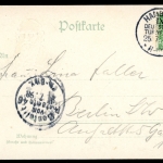 AK Hamburg 9. deutsches Turnerfest, Turnvater Jahn 1898 gebraucht #HU285