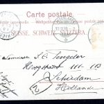 AK Interlaken , Kanton Bern, Schweiz Grand Hotel Jungfrau 1899 gebraucht #HU306