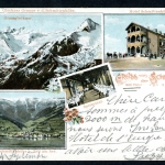 AK Schmittenhöhe, Salzburg Grossglockner, Zell am See, Hotel 1900 gebraucht #HU309