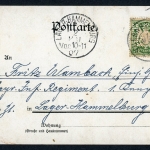 AK Nürnberg Bleistiftfabrik H. C. Kurz, Total-Ansicht 1907 gebraucht #HU333