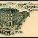 AK Hüllen Gelsenkirchen Restauration Kaiserhof H. Hagemann um 1900 ungebraucht #HU455