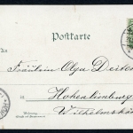 AK Mönchengladbach verschiedene Stadtansichten 1896 gebraucht #HU466