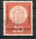Bund Plattenfehler 255 III gestempelt geprüft Schlegel #HX152
