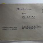 Französische Zone Württemberg 29 auf Brief als Einzelfrankatur #BA379