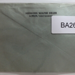 BRD 155 auf Brief als Einzelfrankatur mit Notopfer Berlin #BA262