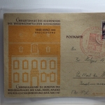 Französische Zone Rheinland-Pfalz 5 auf Postkarte als FDC #BA373