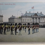 AK Kopenhagen Amailienborg Slot 1910 gebraucht #PH973