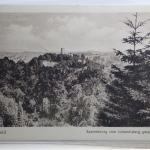 AK Bielefeld Sparrenburg vom Johannisberg gesehen 1918 gebraucht #PI041