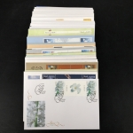 Aland Lot mit 125 FDC mit Zwischensteg-Marken aus 2000-2011 #HL032