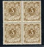 Deutsches Reich 4er Block 45 e postfrisch gepr. Zenker #IA251