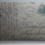 AK Deutschland Porträtkarte 1909 gebraucht #PI072