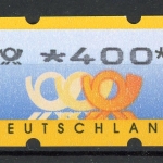 Bund ATM 3.2 4 DM postfrisch Zählnummer 2000 #IN200