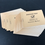 DDR Posten mit 15x MH 4 c 2 postfrisch #IN845