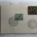 Berlin 72 auf Schmuckkarte, int. Automobil Ausstellung FFM 1951 #BA500