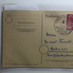 Berlin 71 auf Postkarte als Einzelfrankatur Sonderstempel #BA514
